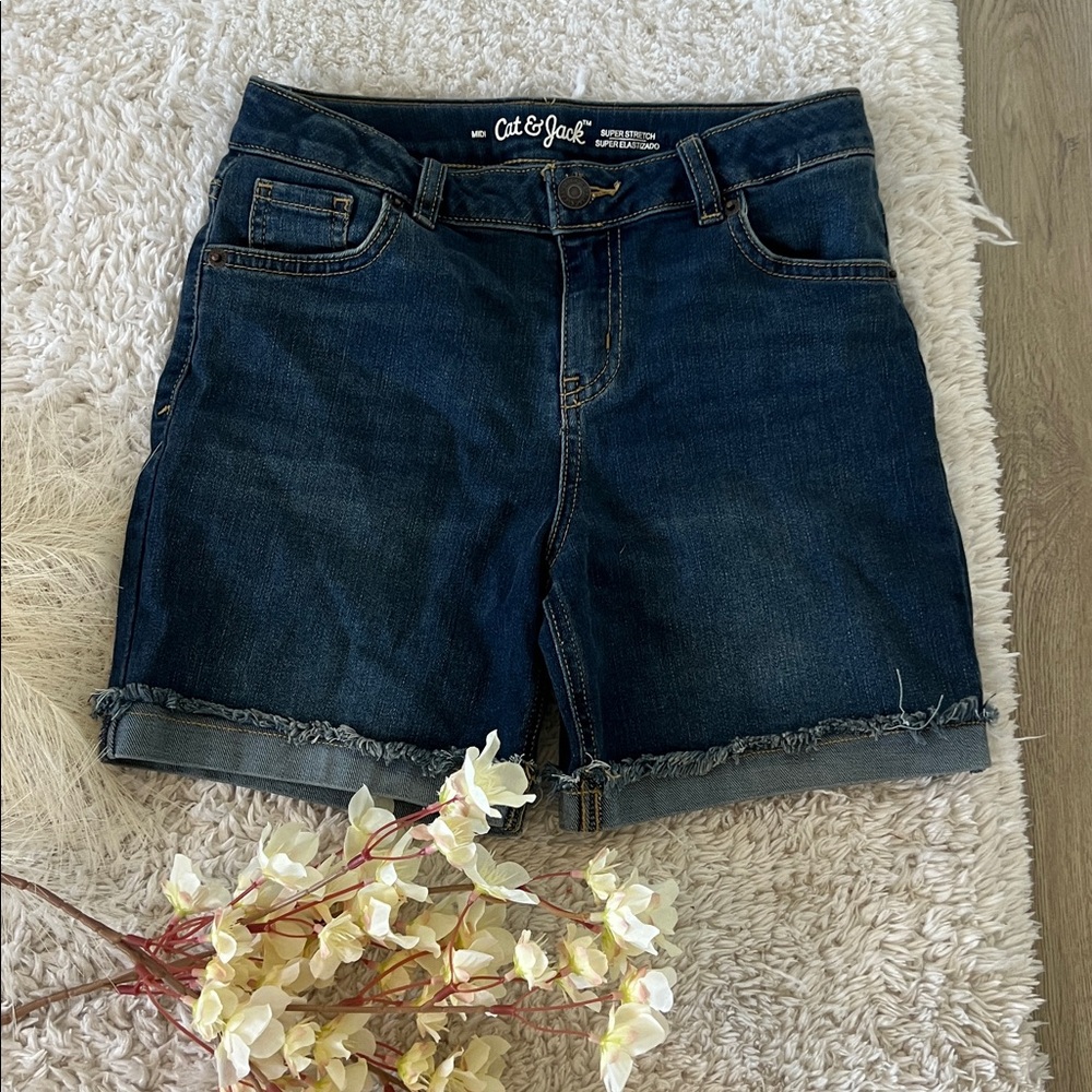 Cat & Jack Blue Denim Shorts